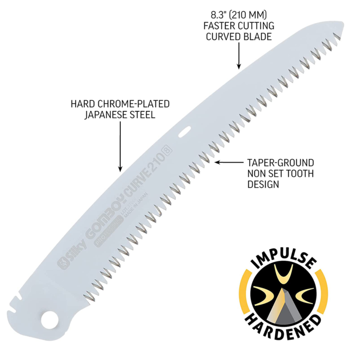 Silky Replacement Blade Only GomBoy Curve